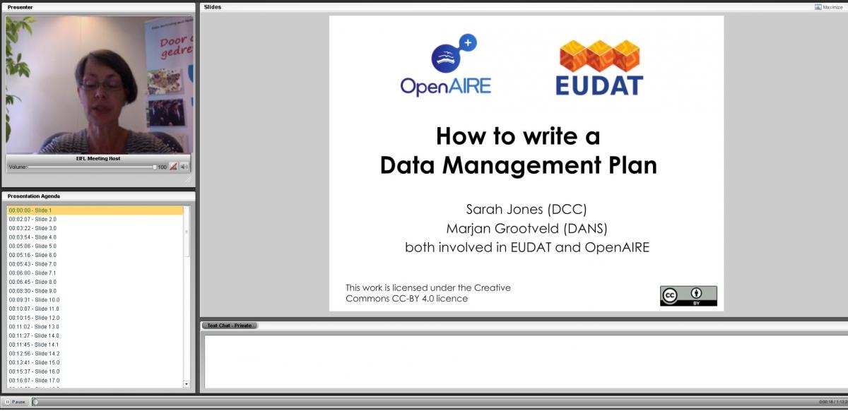 Webinar Eudat and Open AIRE July 14