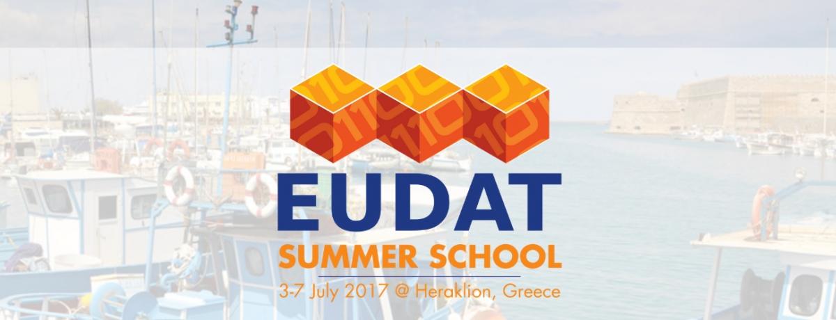 EUDAT Summer School for data scientists and data management scientists 3-7 July 2017